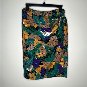 Vintage Pliers floral skirt